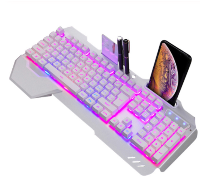 AluminPlay™ Aluminum Mechanical RGB Gaming Keyboard