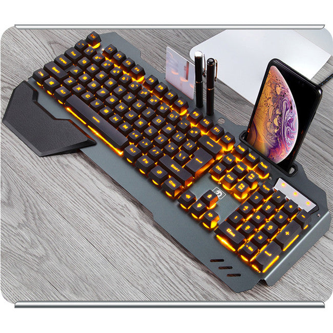 AluminPlay™ Aluminum Mechanical RGB Gaming Keyboard