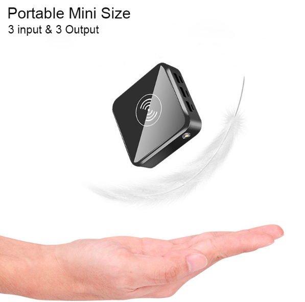 ScreenCharge™ Mini LCD Screen Super Fast Power Bank