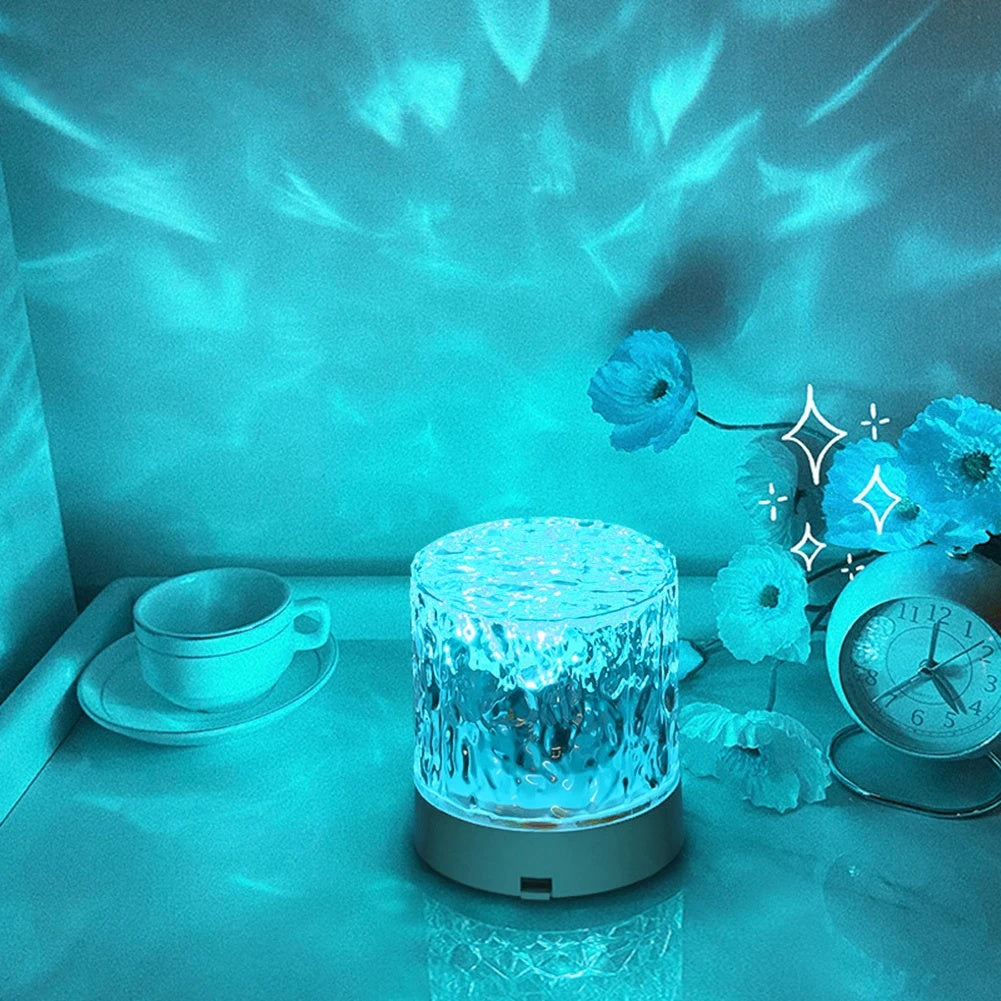 Lightroom™ Crystal Water Ripple Projector Night Light