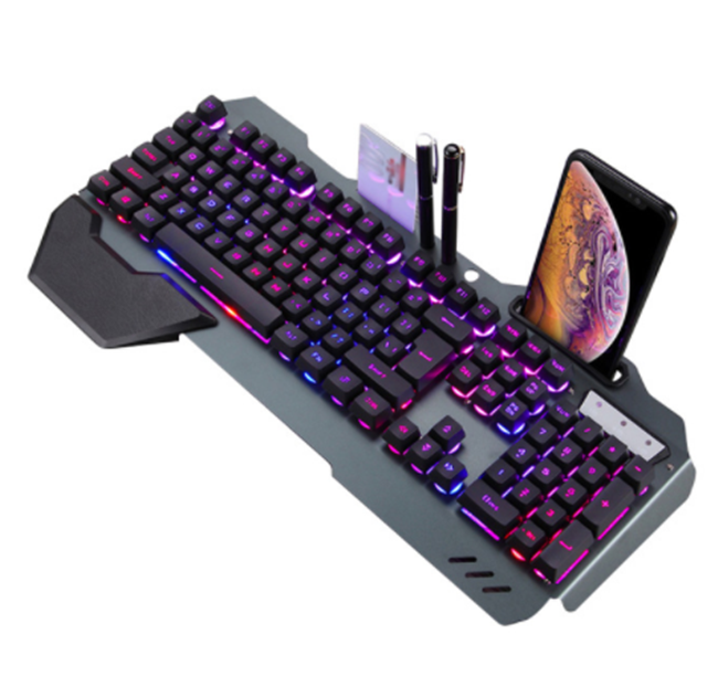 AluminPlay™ Aluminum Mechanical RGB Gaming Keyboard