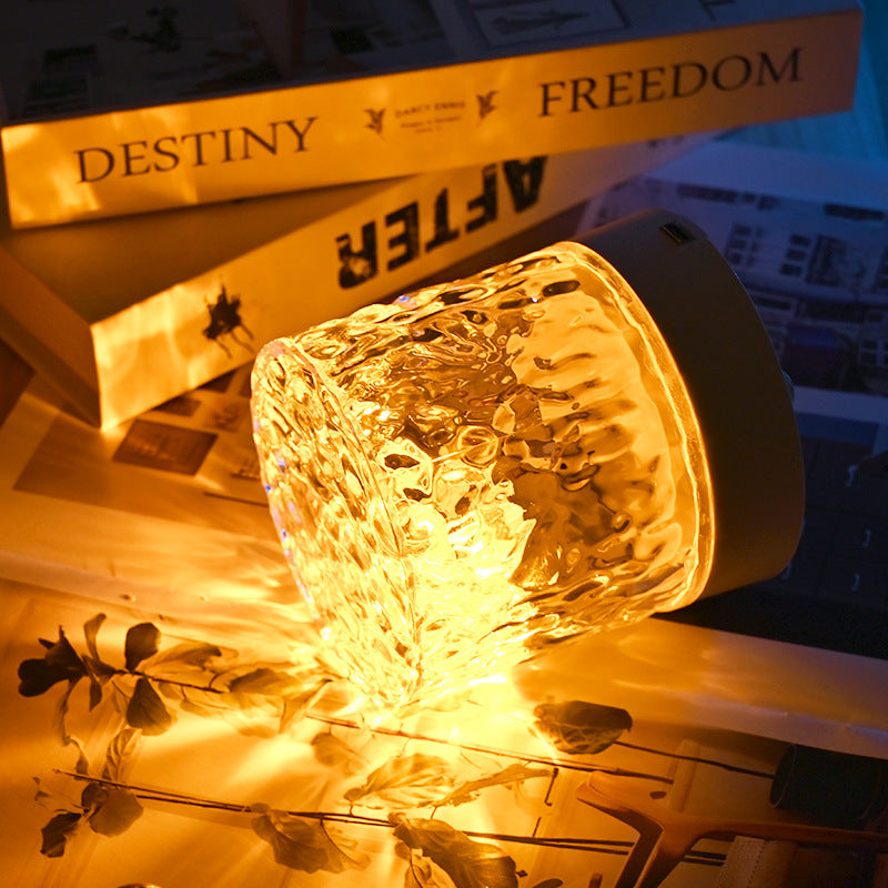 Lightroom™ Crystal Water Ripple Projector Night Light