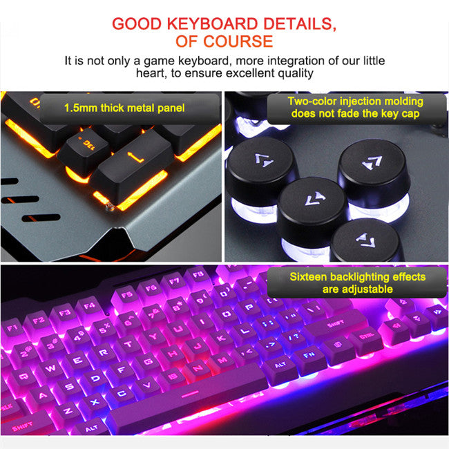 AluminPlay™ Aluminum Mechanical RGB Gaming Keyboard