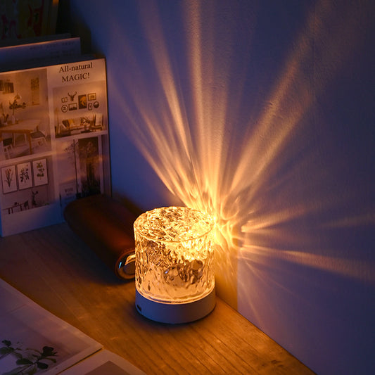 Lightroom™ Crystal Water Ripple Projector Night Light